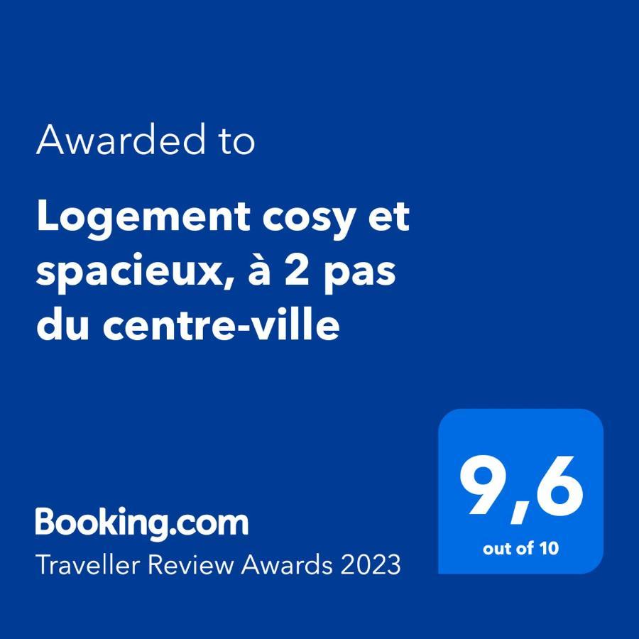 Logement Cosy Et Spacieux, A 2 Pas Du Centre-Ville Colmar Zewnętrze zdjęcie